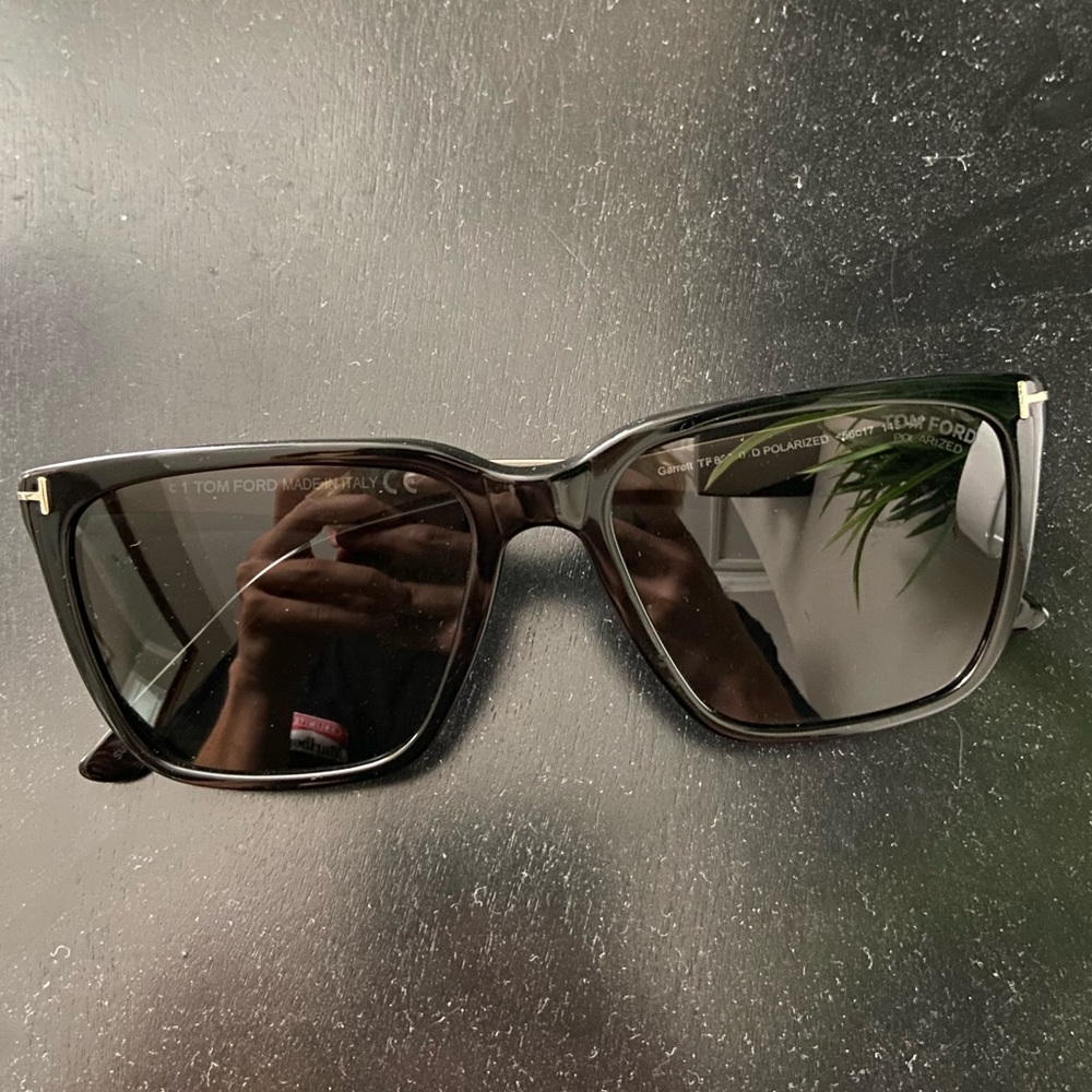 Tom ford polarized Garrett sunglasses.